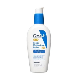CeraVe AM Facial Moisturizing Lotion with Sunscreen SPF 50 (89ml)