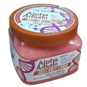 Dr. Meinaier Alpha Arbutin Sugar Scrub - AHA 30% + BHA 2% - 650g