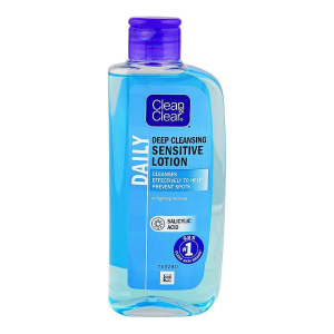 Clean & Clear Deep Cleansing Sensitive Lotion (Oil-Free, Gentle Acne Care)