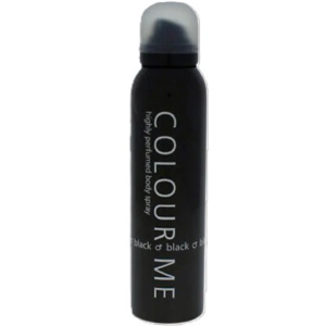 Colour Me Black Highly Perfumed Body Spray