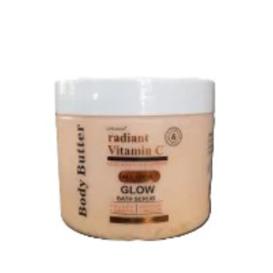 Clini-Tone Radiant Vitamin C, Kojic Acid & Glutathione All-Over Glow Bath Scrub – 300 g