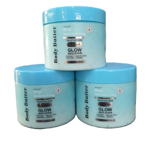 Clini-Tone Deep Moisturizing Salicylic Acid All-Over Glow Bath Scrub – 300 g