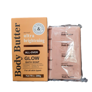 Clini-Tone Body Butter Ultra Brightening All-Over Glow Bath Soap – 200g
