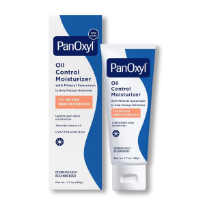 PanOxyl AM Oil Control Moisturizer Shine-Free Hydration with SPF Protection
