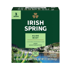Irish Spring Aloe Mist Deep Moisturization Soap Bar – 3x104.8g