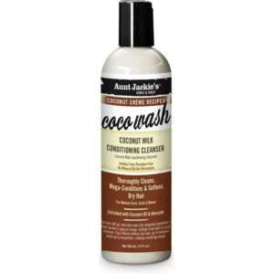 Aunt Jackie's CoCo Wash - Moisture-Rich Cleansing Conditioner for Natural Hair