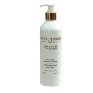 Faster White Paris Soin Corps Super Whitening Body Milk