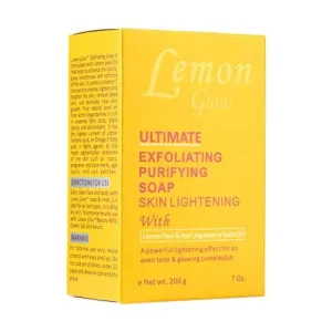 Lemon Glow Ultime Savon Exfoliant Purifiant 200g - Ultimate Brightening & Clarifying Soap