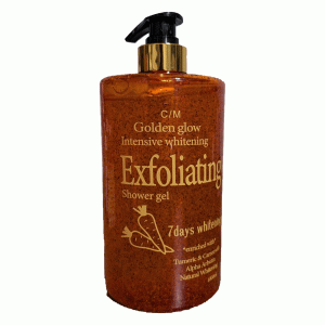 C/M Golden Glow Intensive Whitening Exfoliating Shower Gel