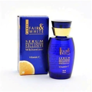 Fair & White Exclusive Whitenizer Serum with Vitamin C - Targeted Brightening & Tone Correction (30ml)
