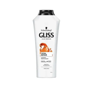 Schwarzkopf Gliss Hair Repair Total Repair Replenish Shampoo - Keratin Fortification & Anti-Breakage