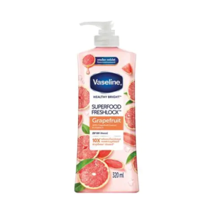 Vaseline Healthy Bright Superfood Freshlock 100% Grapefruit + Vitamin A Lotion 400 ml