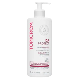 Topicrem DA Protect Emollient Balm Lotion - 24H Anti-Itch Care for Atopic Skin 500ml