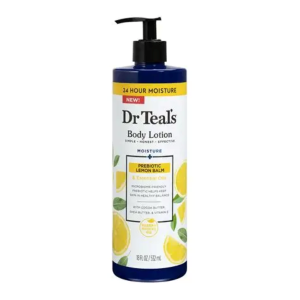 Dr Teal's Body Lotion Moisture + Plus Prebiotic Lemon Balm & Essential Oils 532 ml