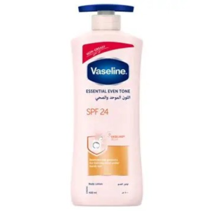 Vaseline Essential Even Tone SPF 24 Body Lotion - Tone Correction & Daily Sun Protection 400ml