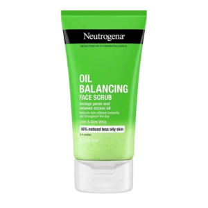 Neutrogena Oil Balancing Face Scrub 150 ml - Shine Control & Deep Pore Cleansing
