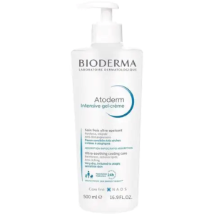 BIODERMA Atoderm Intensive Gel-Crème Ultra-Soothing Cooling Care 500 ml - Anti-Itch & Barrier Repair