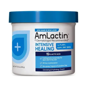 AmLactin Intensive Healing Body Cream – 15% Lactic Acid (12 oz)