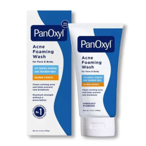 PanOxyl 10% Acne Foaming Wash – Maximum Strength for Clearer Skin