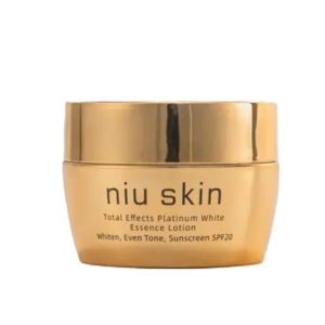NIU SKIN Total Effects Platinum White Face Essence Lotion SPF 20++