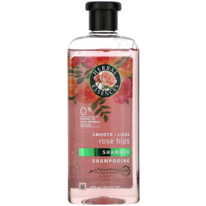 Herbal Essences 0% Mineral Oil Smooth Rose Hips Shampoo - Shine, Smoothness & Clean Formula