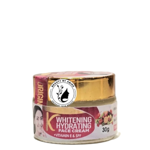 K Whitening Hydration Face Cream - Brightening, Moisturizing, Sun Protection (60g)