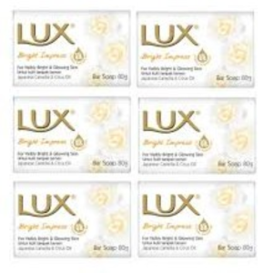 Lux Bright Impress Bar Soap – 6x80g Bars