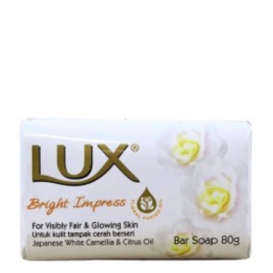 Lux Bright Impress Bar Soap 80g