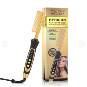Enzo Africa Hot Comb Collection: Professional Styling & Detangling Tools