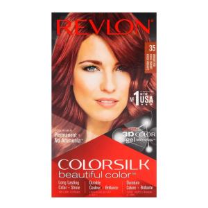 Revlon ColorSilk Beautiful Color Kit 35 Vibrant Red (Rojo Vibrante)