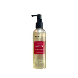 FaceFacts Relax Rhubarb & Rose Body Oil – 200 ml