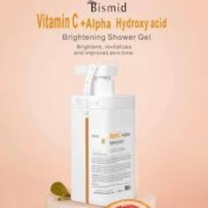 Bismid Vitamin C + Alpha Hydroxy Acid Brightening Shower Gel with Argan Oil – 800 ml