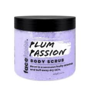 Face Facts Plum Passion Body Scrub – 400 g