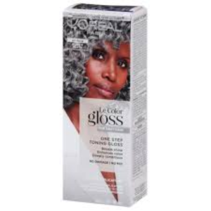 L'Oréal Le Color Gloss for Gray Hair Anti-Yellow Silver Plate 118ml
