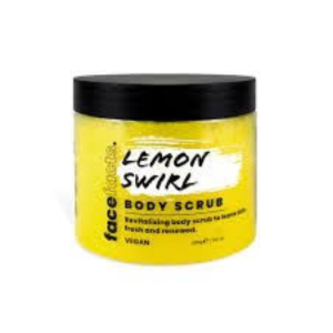 Face Facts Lemon Swirl Body Scrub – 400 g