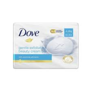 Dove Gentle Exfoliating Beauty Cream Bar – For Renewed Skin – 4x90g Bars