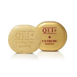 QEI+ Extreme Shine Gold Exfoliating Scrubbing Toning Soap – 200g