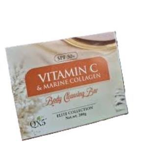 QX5 Vitamin C and Marine Collagen Body Cleansing Bar – 200g