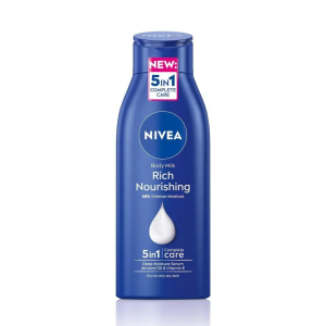 NIVEA Rich Nourishing 5 in 1 Intense Moisture Body Lotion - 48H Deep Care