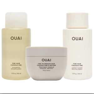 OUAI Shampoo & Conditioner for Fine Hair – Volumizing Duo