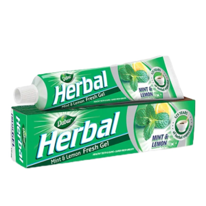Dabur Herbal Mint and Lemon Fresh Gel Toothpaste – 130g