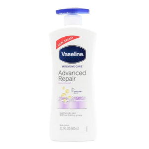 Vaseline Advanced Repair Lightly Scented Lotion - Healing Moisture for Very Dry Skin 600ml