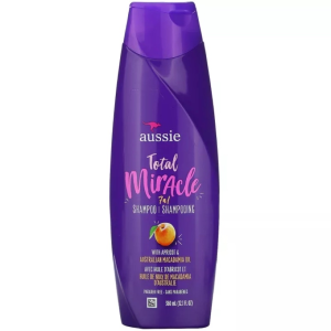 Aussie Total Miracle Shampoo - 7 Benefits in 1 Wash for Strength, Shine, & Moisture