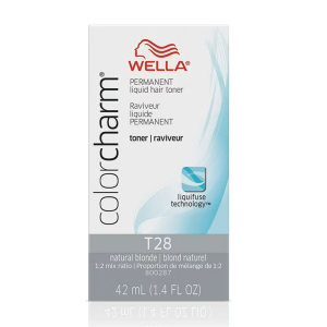 Wella Color Charm Permanent Liquid Hair Toner T28 Natural Blonde 42ml