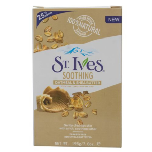 St. Ives Soothing Oatmeal and Shea Butter Even Tone Complexion Bar Soap – 195g