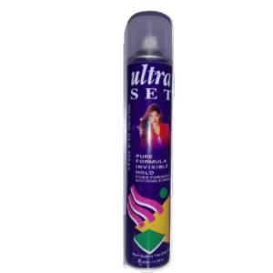 Ultra Set Pure Formula Invisible Holding Hair Spray 450ml